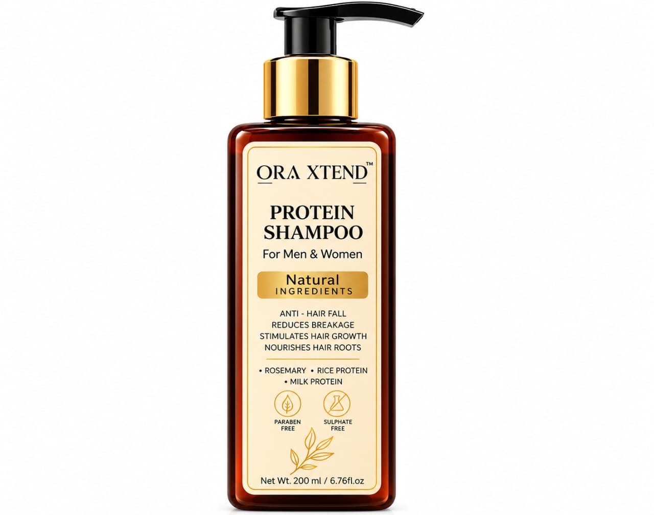 ORA XTEND™ Protein Shampoo – 200 ml | Anti-Hair Fall | For Men & Women